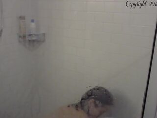 Nudo in il doccia stanza, gratis hd x nominale video film 2d
